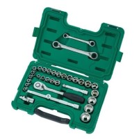 世达33件12.5MM系列套筒组套 汽修五金工具 09099